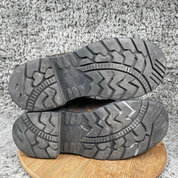 Red Wing Steel Toe Leather Work Boots Men's 10 D Waterproof 4435 - Picture 7 of 9